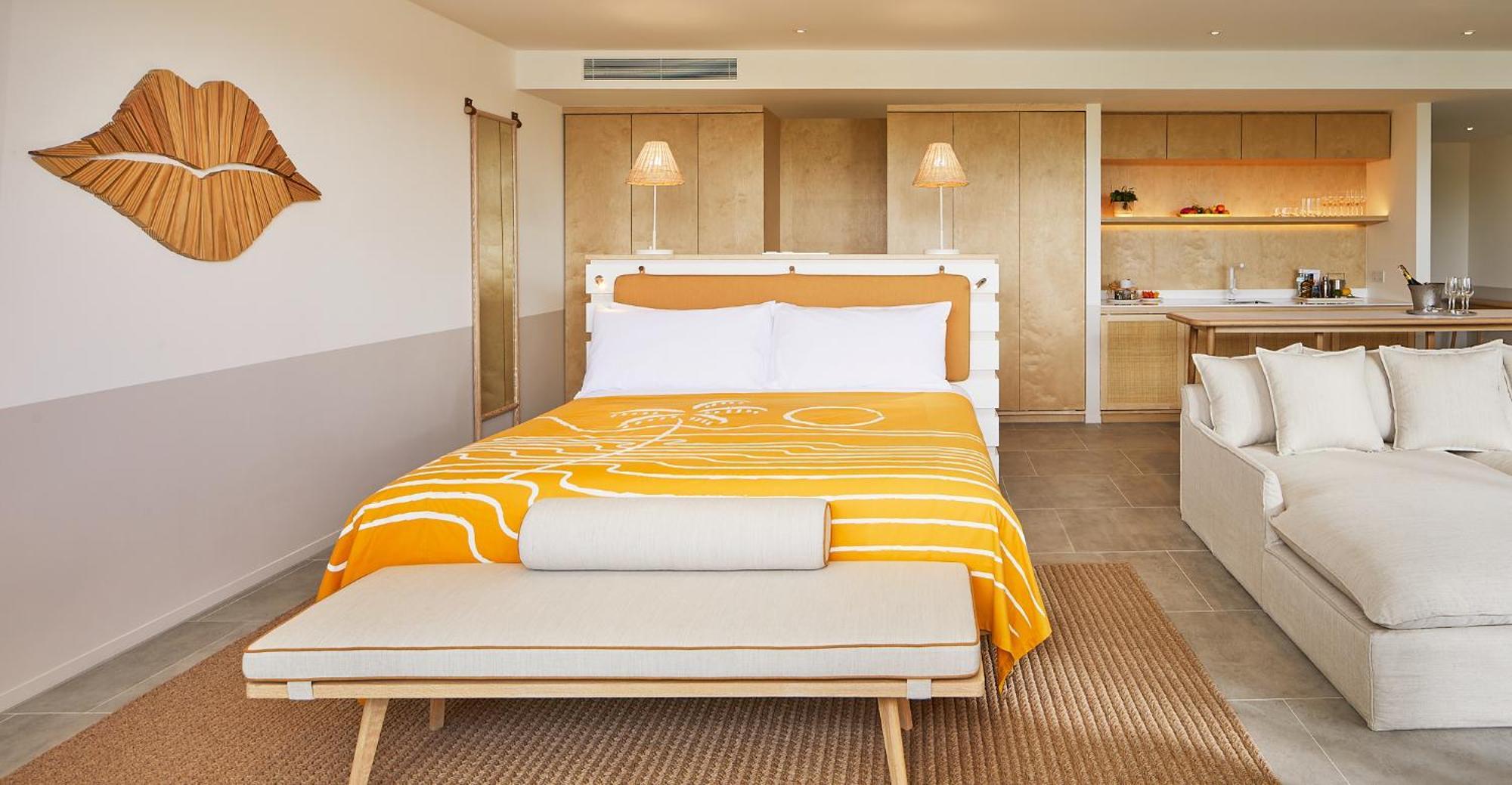 The Standard, Hua Hin Hotel Ruang foto A bedroom at the Standard East Village